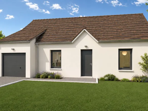 Terrain + maison 90 m²