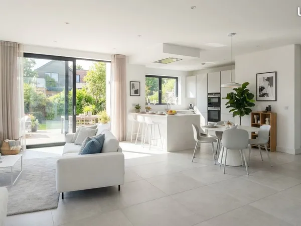 Maison neuve moderne 4 pièces de 104 m² avec garage et terrain de 458 m² - Villers-Bocage