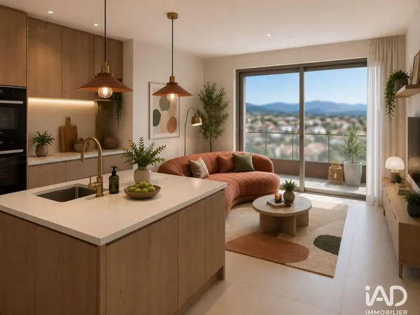 Appartement 2 pièces 39 m²