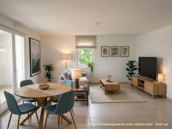 Appartement 3 pièces 64 m²