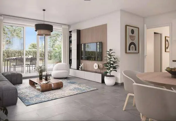 Appartement 2 pièces 45 m²