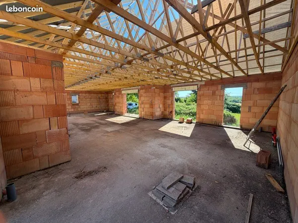 Maison en cour de construction