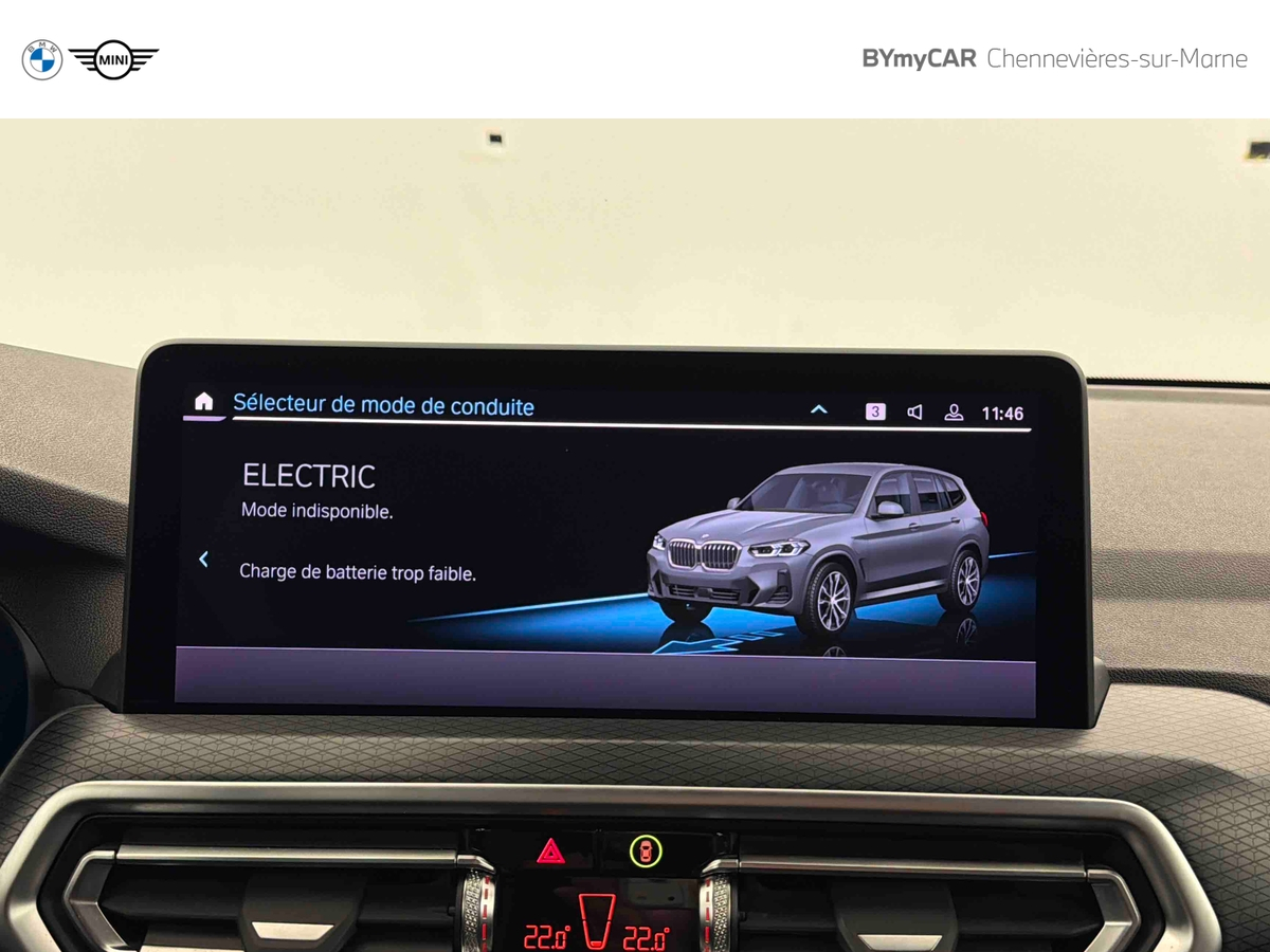 BMW X3 xDrive 30e 292ch BVA8 — photo 28