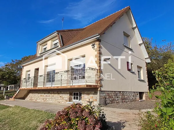 Pavillon sous-sol 5 chambres terrain