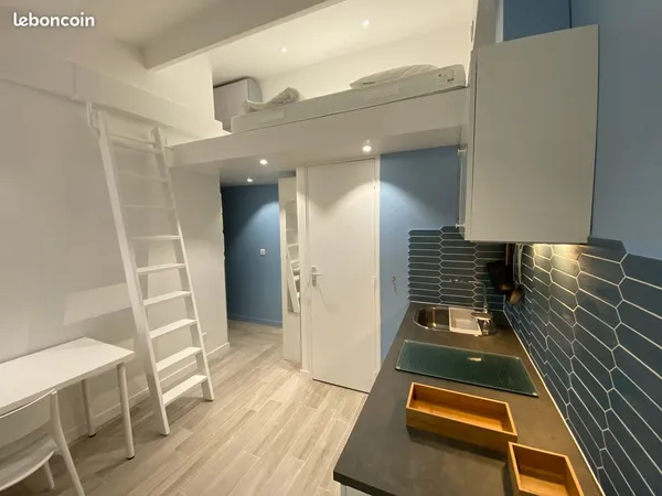 Studette meublée Paris 17