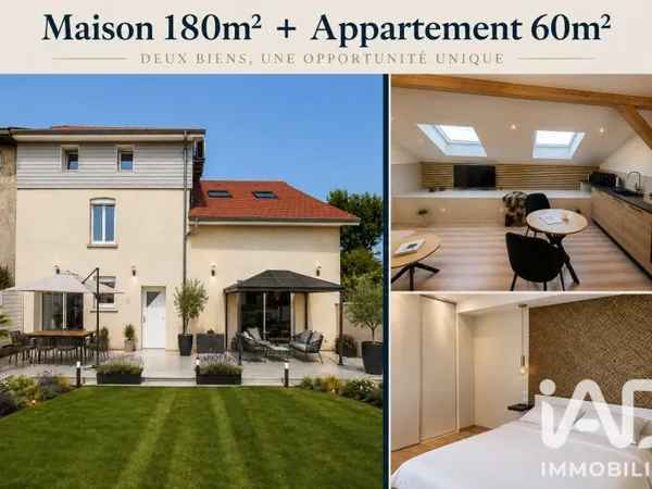 Maison 6 pièces 180 m²