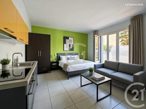 Studio 1 pièce 23 m²