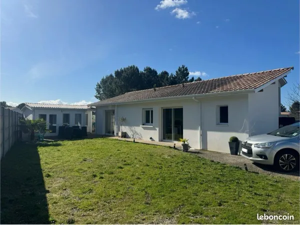 Location à l'année maison T3 avec jardin à Cazaux