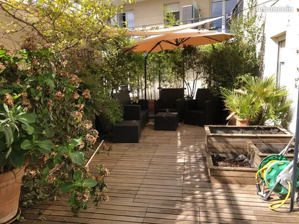 Appart T3 + terrasse 40 m2