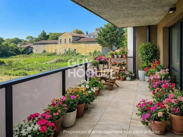 Appartement 3 pièces 59 m²