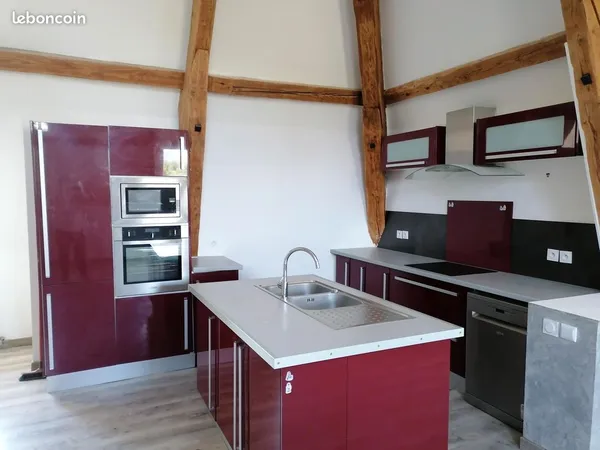 Appt atypique en triplex