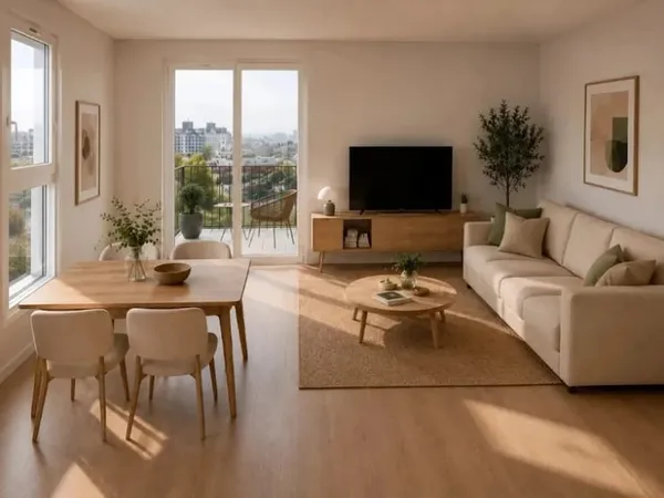 Appartement 2 pièces 43 m²