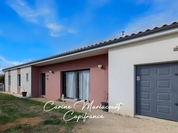 MAISON CONTEMPORAINE DE 2020 - DPE A - PLAIN-PIED - 4 CHAMBRES - 133 M²
