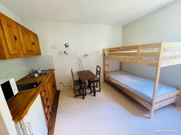 1 pièce - 17m2 - Saint Gervais les Bains centre