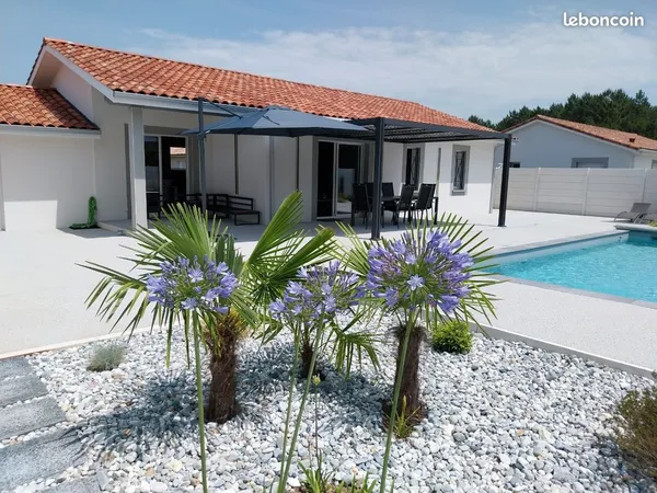Maison contemporaine de plain-pied