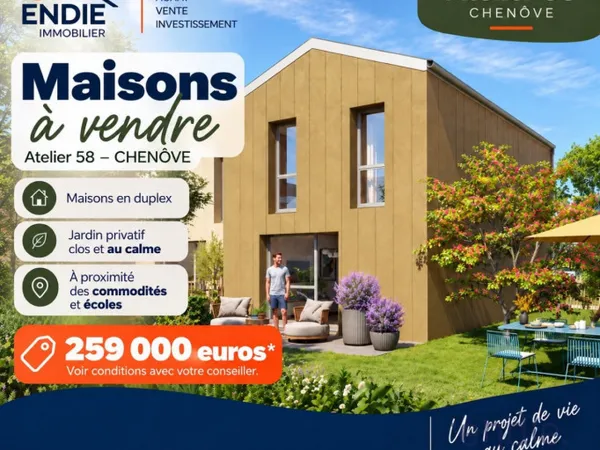 Maison 4 pièces 85 m²