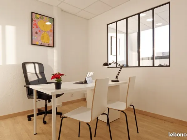 Location bureau meublé 9 m² toutes prestations incluses