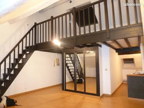 La CATHO LILLE, BEAU F2 Mezzanine 57 m2 , Très LUMINEUX 700 cc