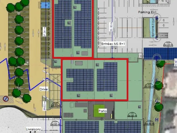 Bureaux 100 m² VIDAUBAN