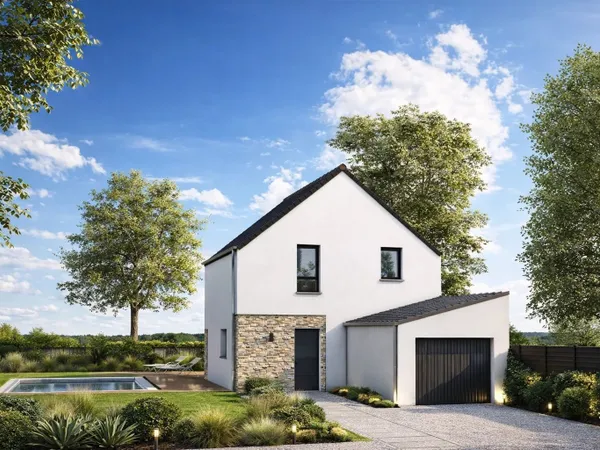 Terrain + maison 85 m²