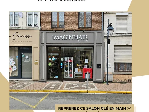 À vendre - Fonds de commerce Salon de coiffure - Centre-ville de Carvin - 60 000 (négociable)