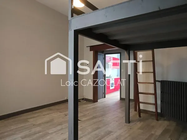 Appartement/studio RDC Fougères centre