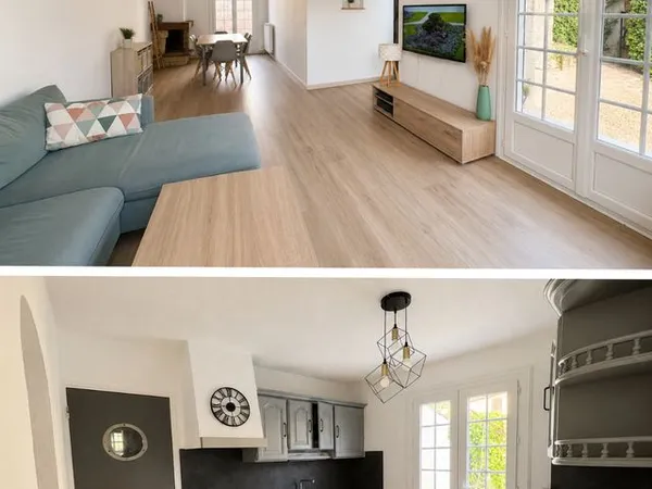 Maison 5 Pièces avec Jardin et Garage
