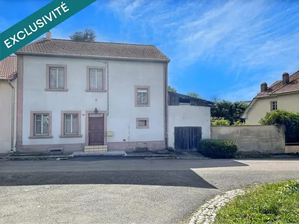 Maison avec de beaux volumes et à fort potentiel