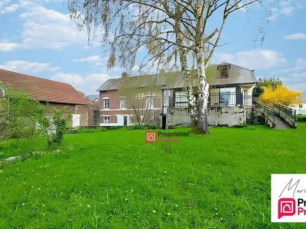 Maison de caractère à Cannectancourt : Espace, authenticité et dépendances