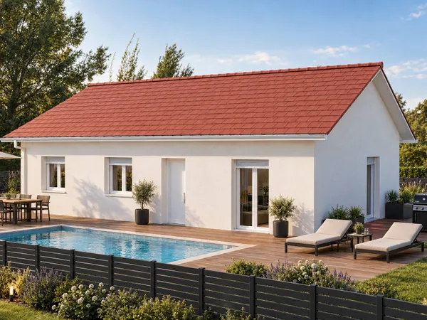 Terrain + maison 80 m²
