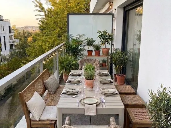 T3 rare sur le marché avec grand balcon et finitions haut de gamme. Vue dégagée