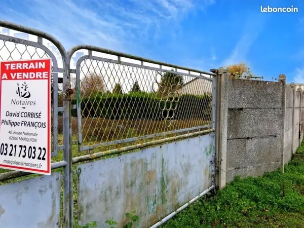 Terrain 509 m² Marquion