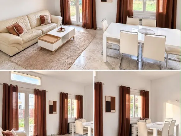 🏡 Maison T4 meublée - 83 m² - 3 chambres - jardin - garage