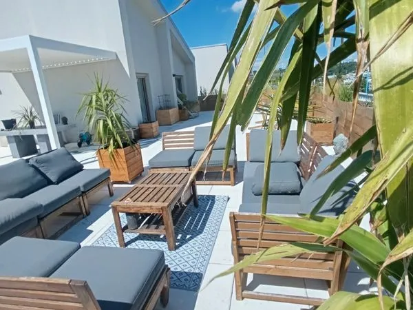 Appartement avec grand rooftop