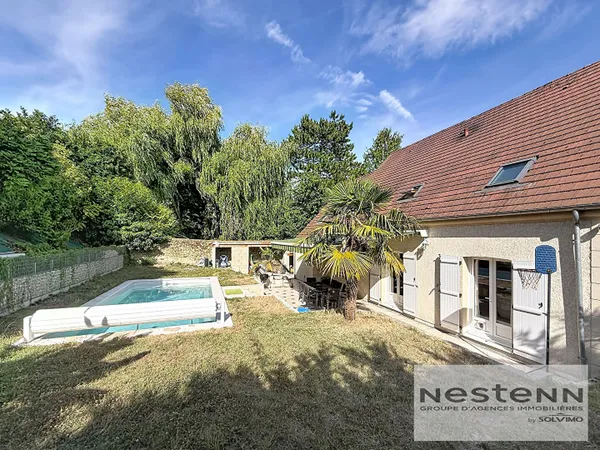 Maison 6 pièces 163 m2 avec piscine sans vis à vis au calme - Saint Fargeau Ponthierry