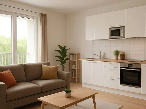 Appartement 2 pièces 50 m²