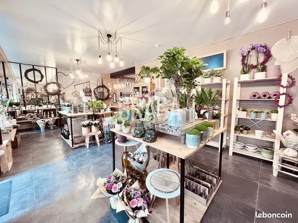 Fleuriste, fonds de commerce 120 m² Le Portel