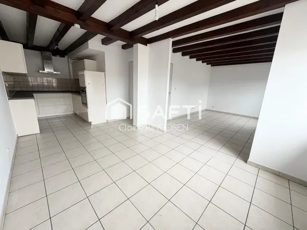 Appartement en duplex de 89m² situé au calme à Sarralbe
