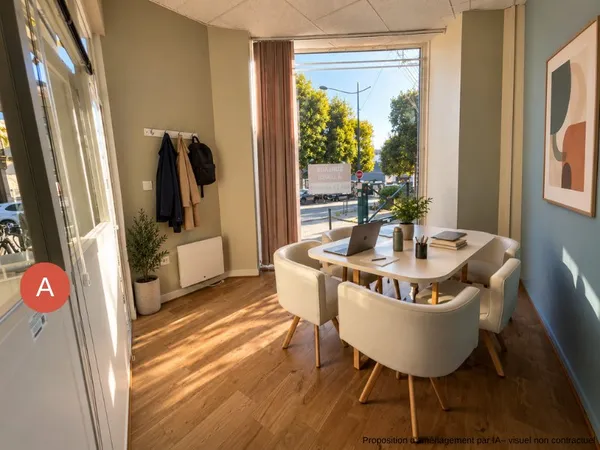 4 bureaux privatifs à louer - 39,5m2 - Nantes, Boulevard Pasteur - A partir de 295€ charges comprise