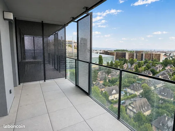 Appartement 2 pieces de 42.90m² avec vue sur la cathedrale a louer a strasbourg (67000) quartier d'a