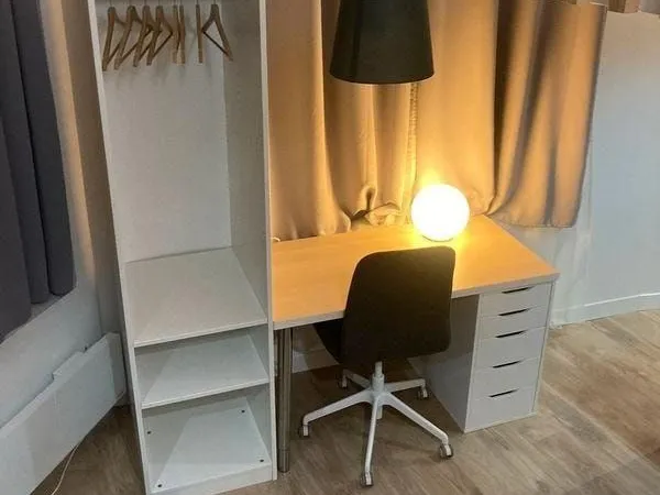 Studio 2 pièces 20 m²