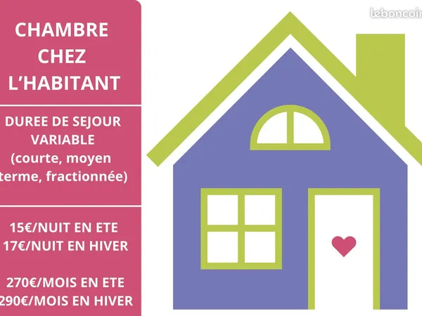 Chambre chez l'habitant - Candé