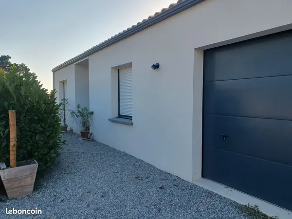 Maison plain pied 2 chambres