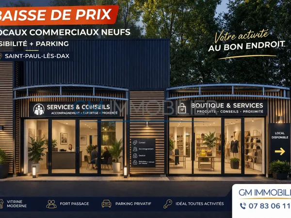 Saint Paul les Dax - Locaux NEUFS