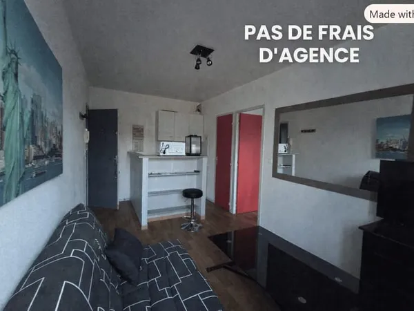 Appartement 2 pièces 28 m²