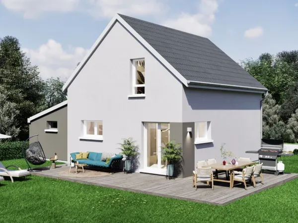 Terrain + maison 5 pièces 90 m²
