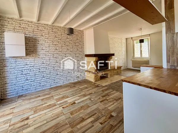 MAISON DE VILLE 76M2 2CH TERRASSE JARDIN GARAGE