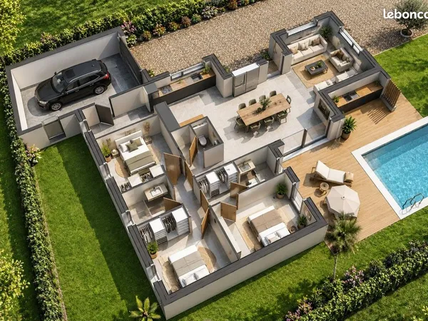 Projet de construction d'une maison 108 m² avec terrain à VALLET (44)