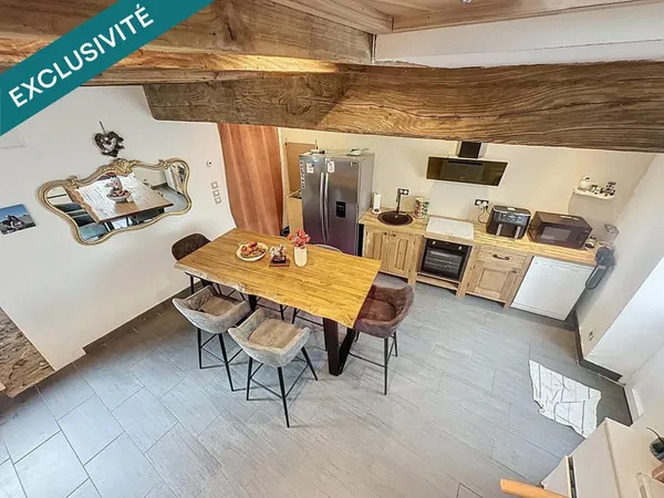 Charmante maison de ville ancienne 50m2