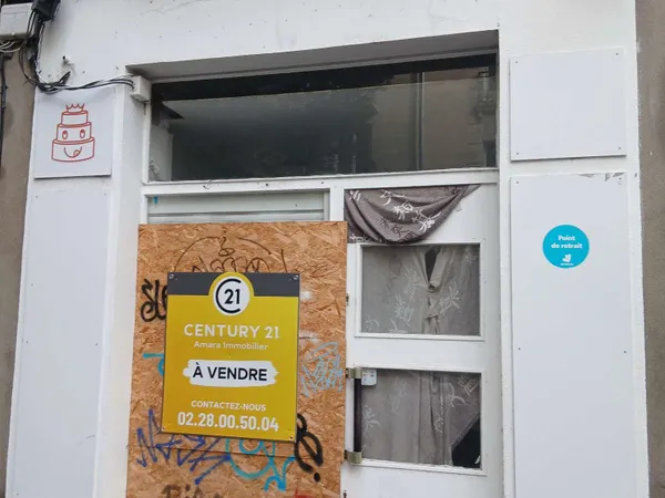 Local 2 pièces 33 m²